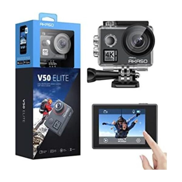 AKASO V50 Elite 4K60fps pantalla táctil WiFi cámara de_1