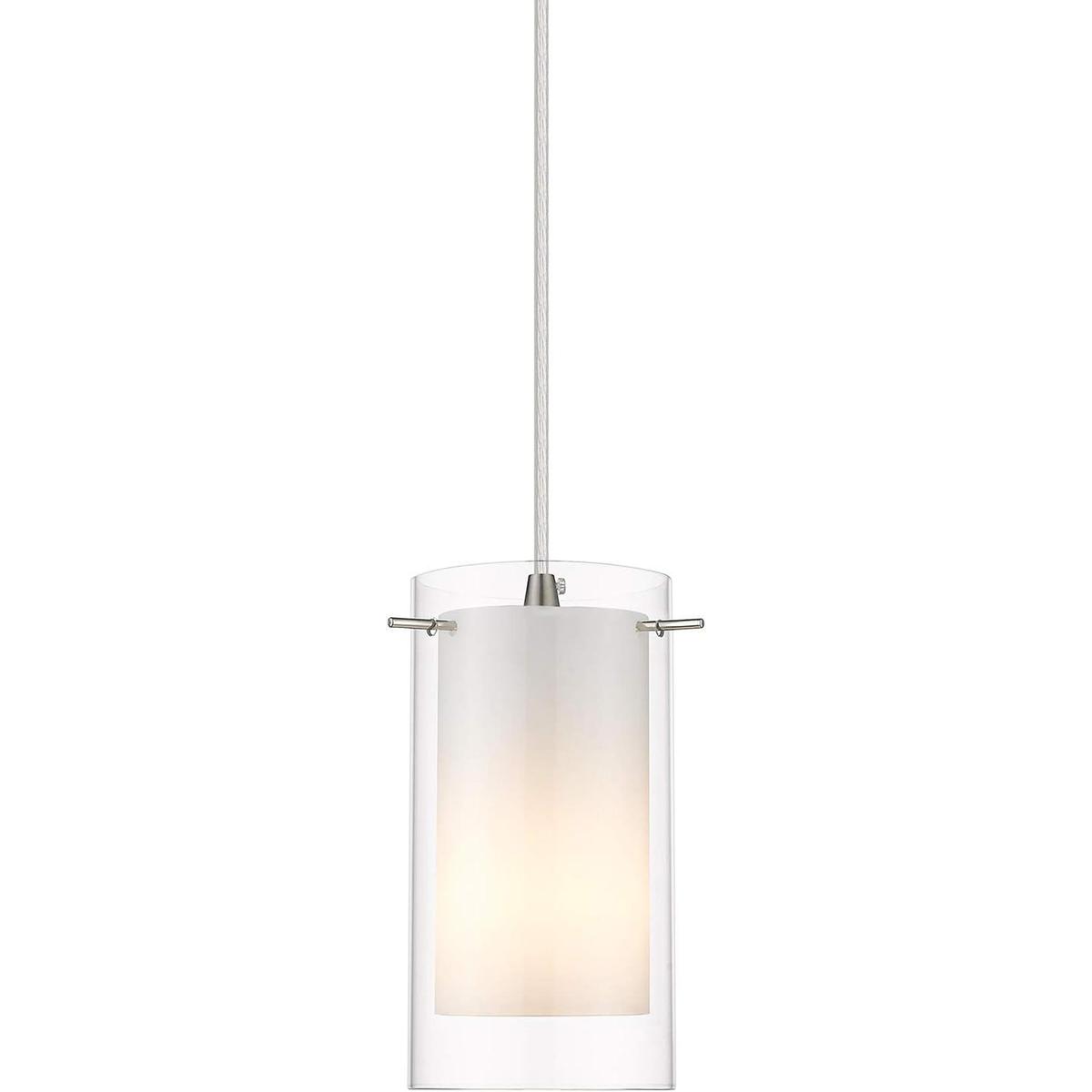 AKEZON Lámpara colgante de cristal para interiores
