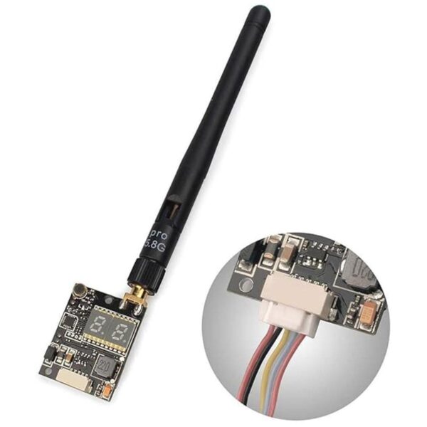 AKK KC02 40CH 600mW Transmisor FPV con 600TVL 2.8MM 120_3