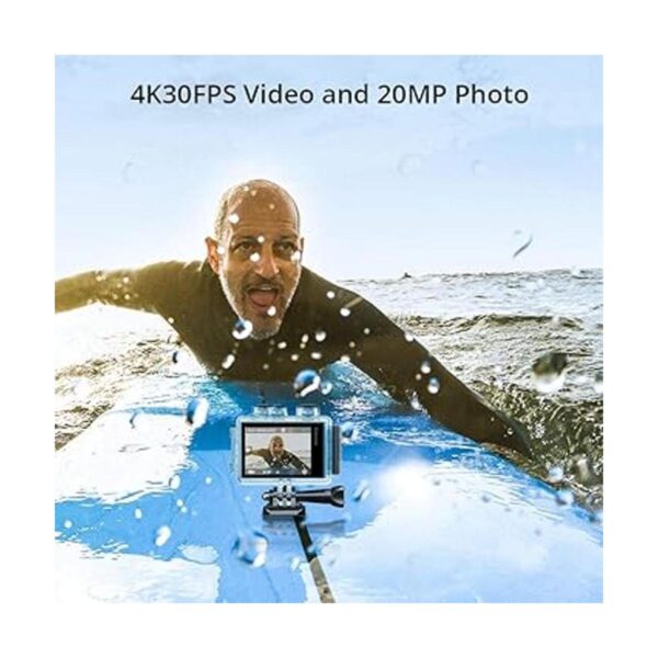 AKASO Brave 6 Plus Native 4K30FPS Cámara de acción WiFi de_3