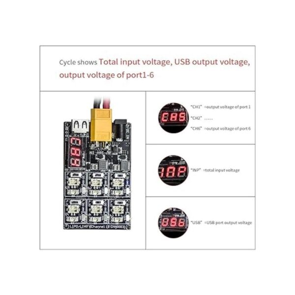 AKK 1S LiPo LiHV Cargador de batería de ion de litio para_3