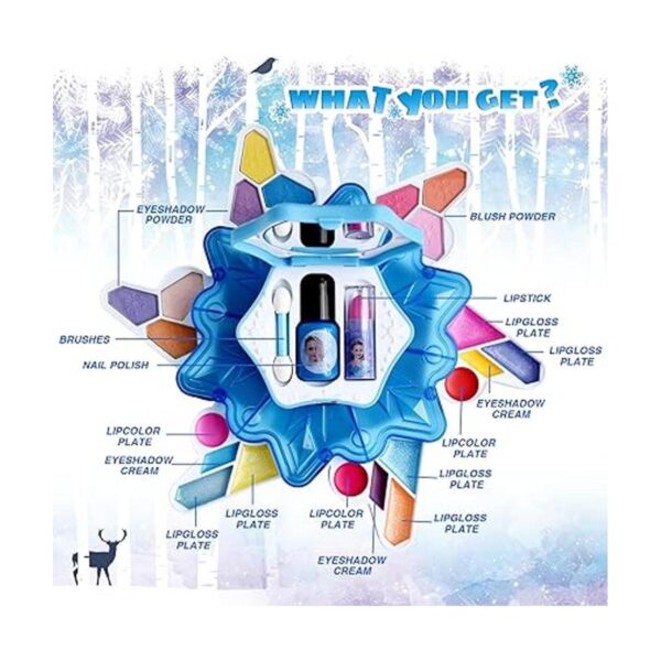 SOLLASY Kit de maquillaje para niños de 24 colores para_2