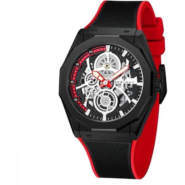 AKNIGHT Automatic Mechanical Skeleton Watches for Men_1