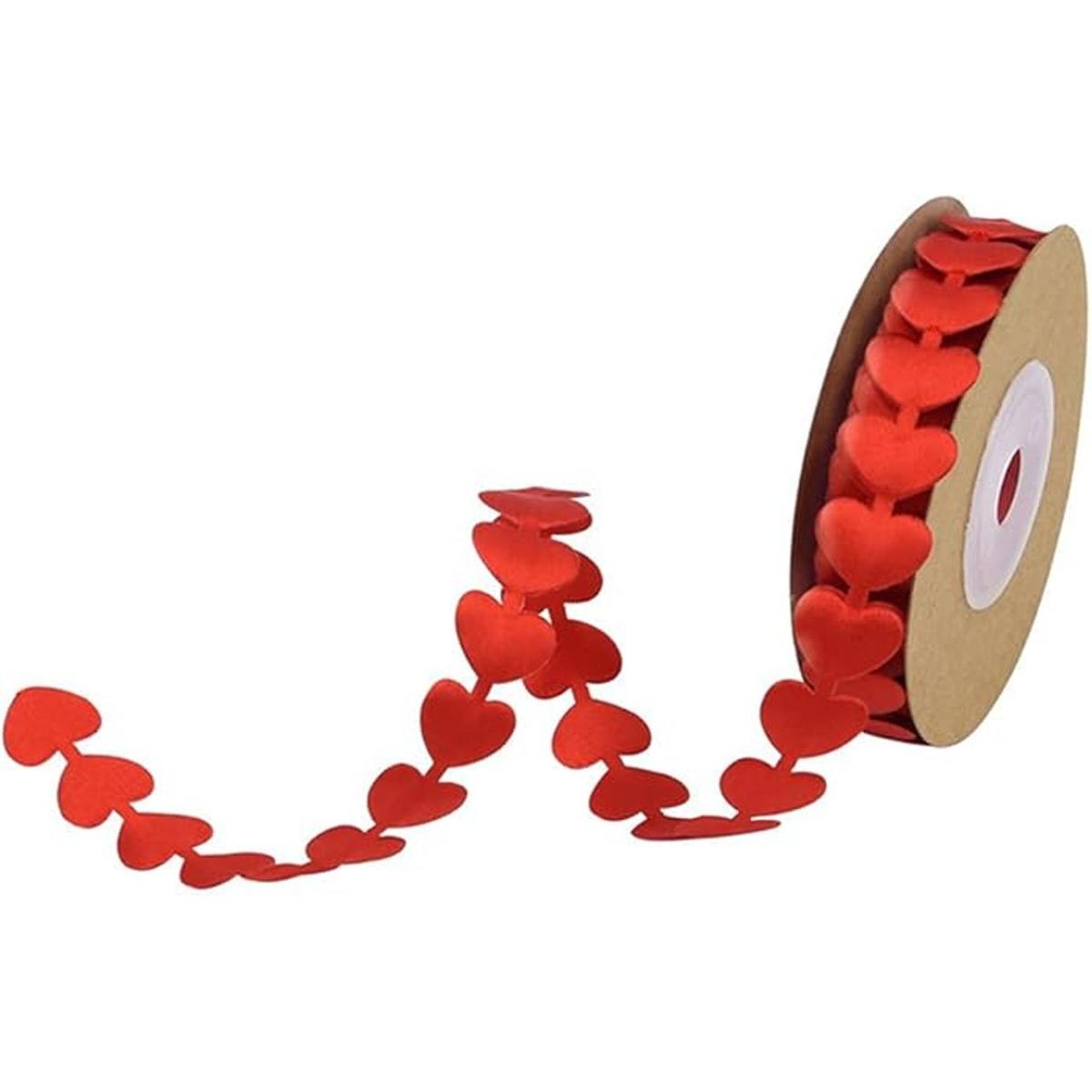 AKOAK 1 rollo rojo amor cinta 16.4 ftrollo día de San