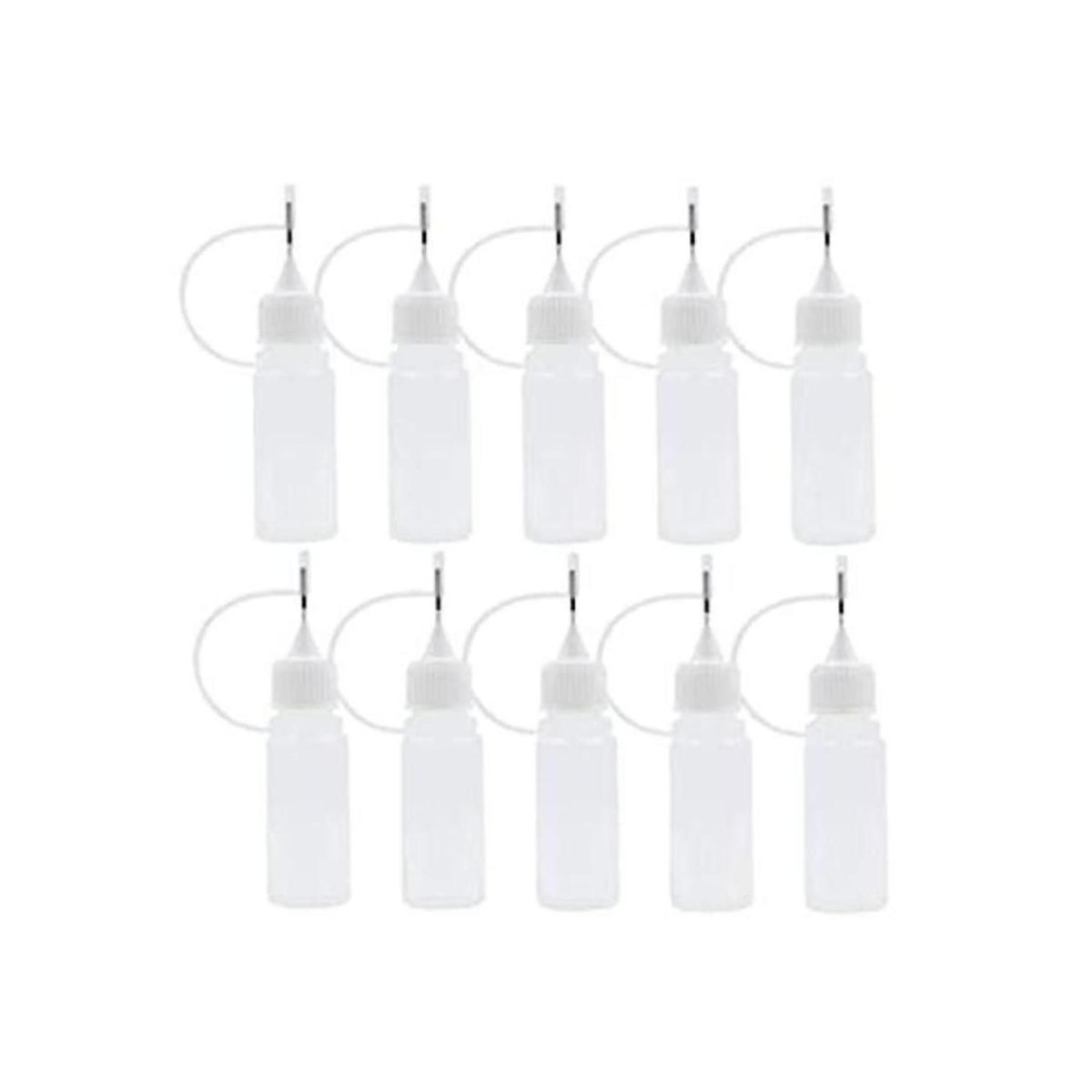 AKOAK 12 botellas aplicadoras de punta exprimible de