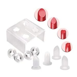 AKOAK Juego de 9 moldes para pintalabios creativos y