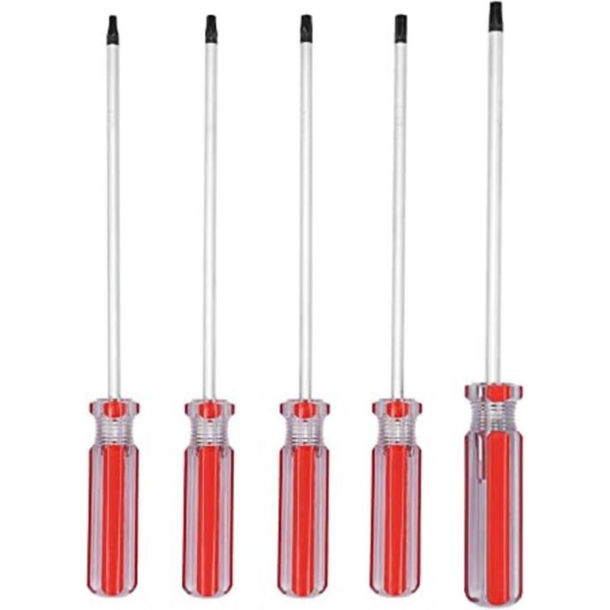 Juego de destornilladores Torx T15 T20 T25 T27 T30