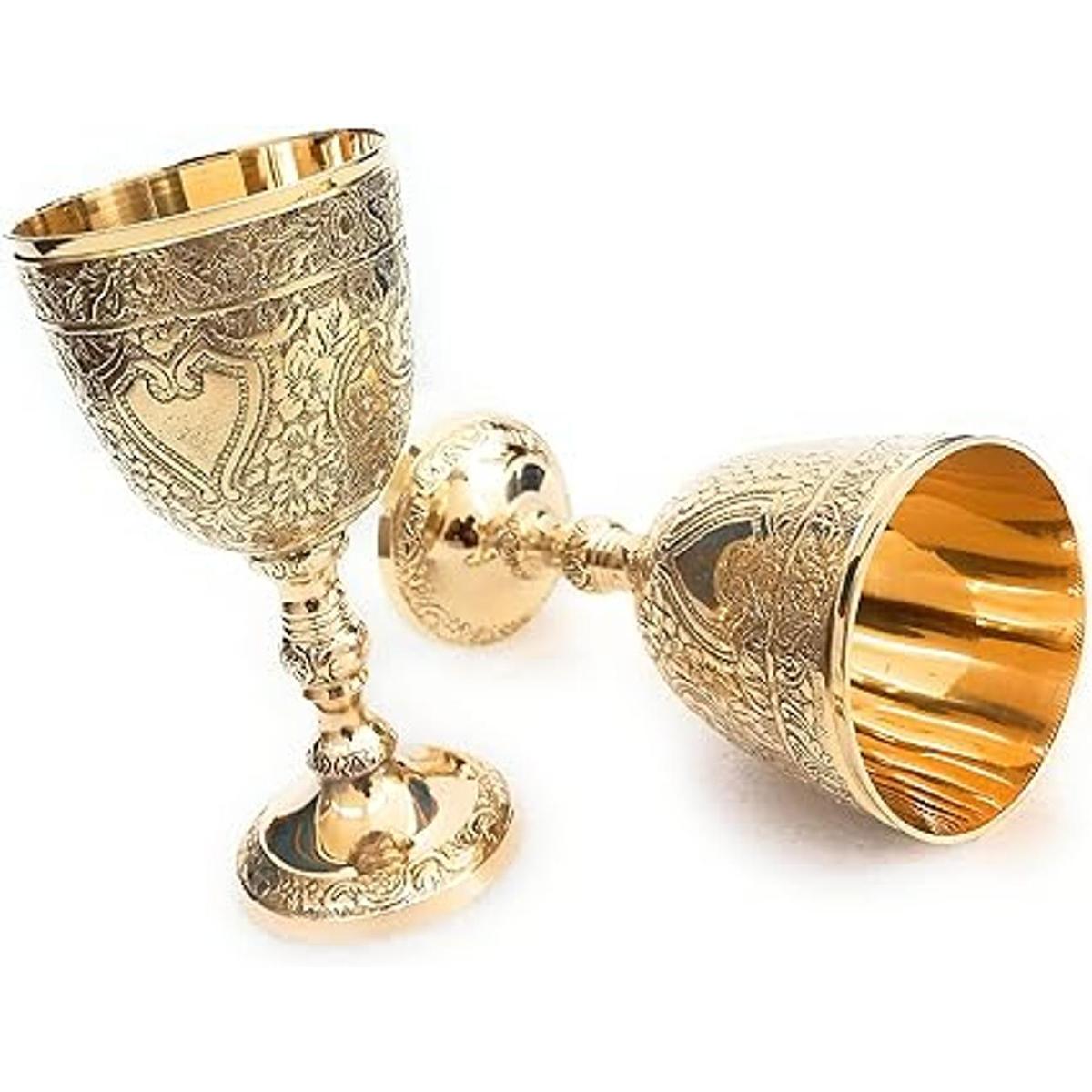 Cáliz vintage 1 copa de vino real del rey Arturo