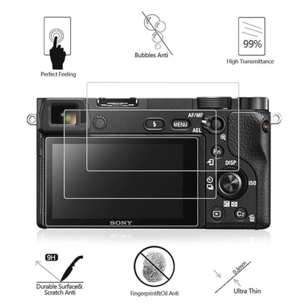 AKWOX Protectores de pantalla para Sony A6500 ILCE6500_2