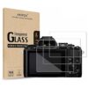 Akwox Protector de pantalla templado para Olympus OMD_1