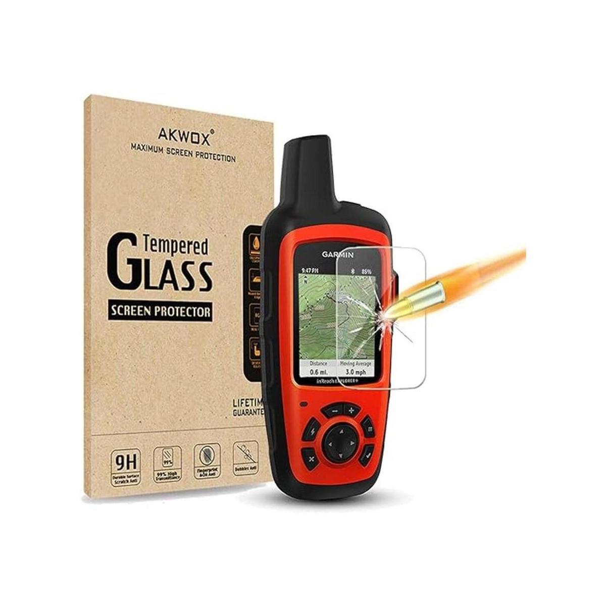 Akwox Protector de pantalla de cristal templado para