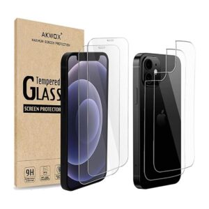 Akwox Protectores de pantalla de cristal templado para_1