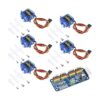 ALAMSCN 5 piezas SG90 0.32 oz Servo Motor 16 canales PWM