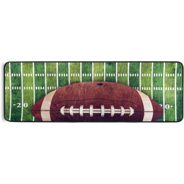 ALAZA A Retro Grunge American Football Field Runner