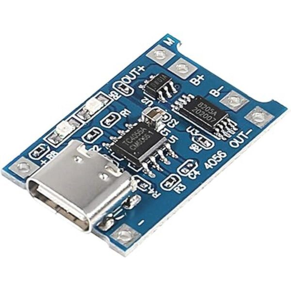 ALAMSCN TP4056 TipoC USB 5V 1A 18650 Módulo de cargador de_4