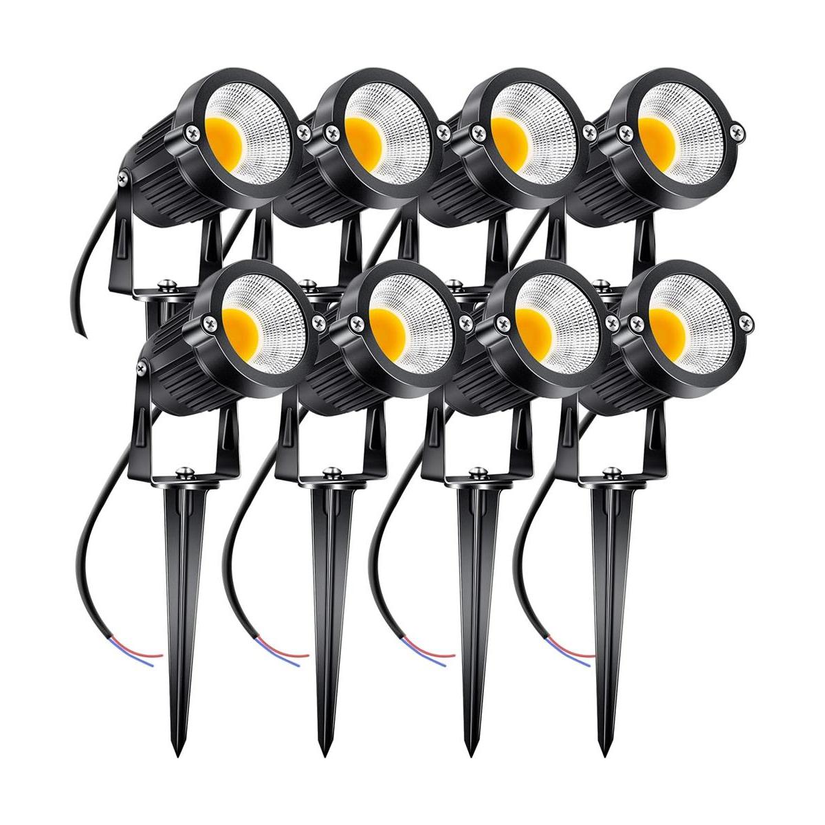 ALEDECO Luces de paisaje de bajo voltaje para exteriores