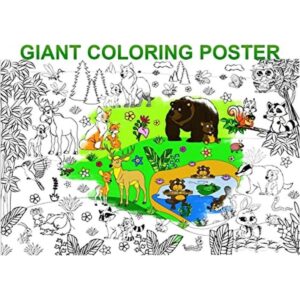 ALEX Art Póster grande para colorear Hoja gigante de_1