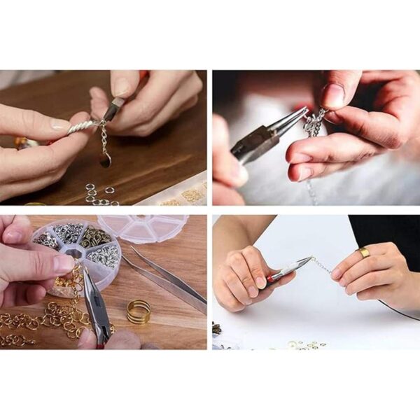 Anillos de plata de ley para hacer joyas de 0.157 in_2