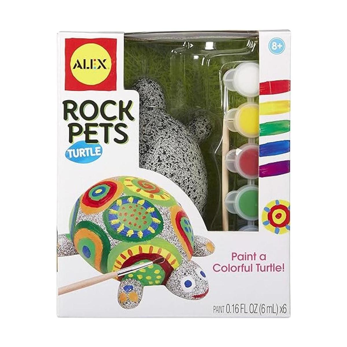 Mascota tortuga de roca de juguete ALEX Toys Craft.