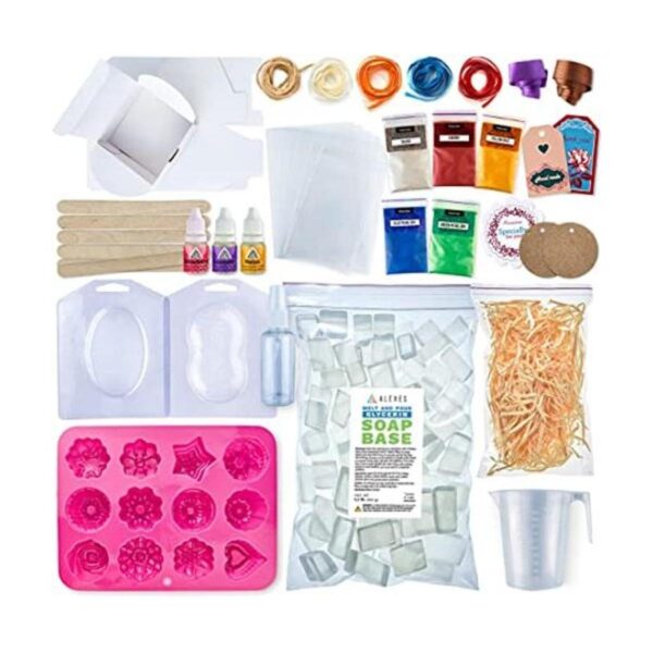 ALEXES Kit de fabricación de jabón haz tu propio kit de_1