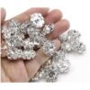Venta al por mayor 24 botones de diamantes de imitación