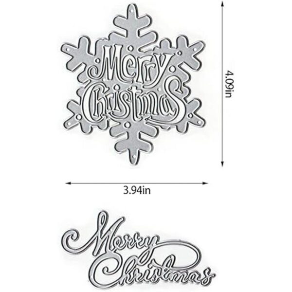 ALIBBON 2 troqueles de Navidad para hacer tarjetas y_2