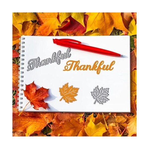 ALIBBON Troqueles de palabras de otoño para hacer tarjetas_5