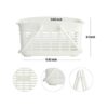 ALINK Cesta de plástico para ducha con asa organizador_2