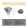 ALIDE Bombillas LED MR11 GU4 reemplazan 20 W 35 W