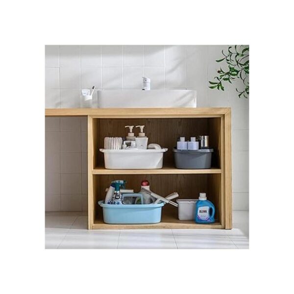ALINK Bolsa grande de plástico para ducha organizador