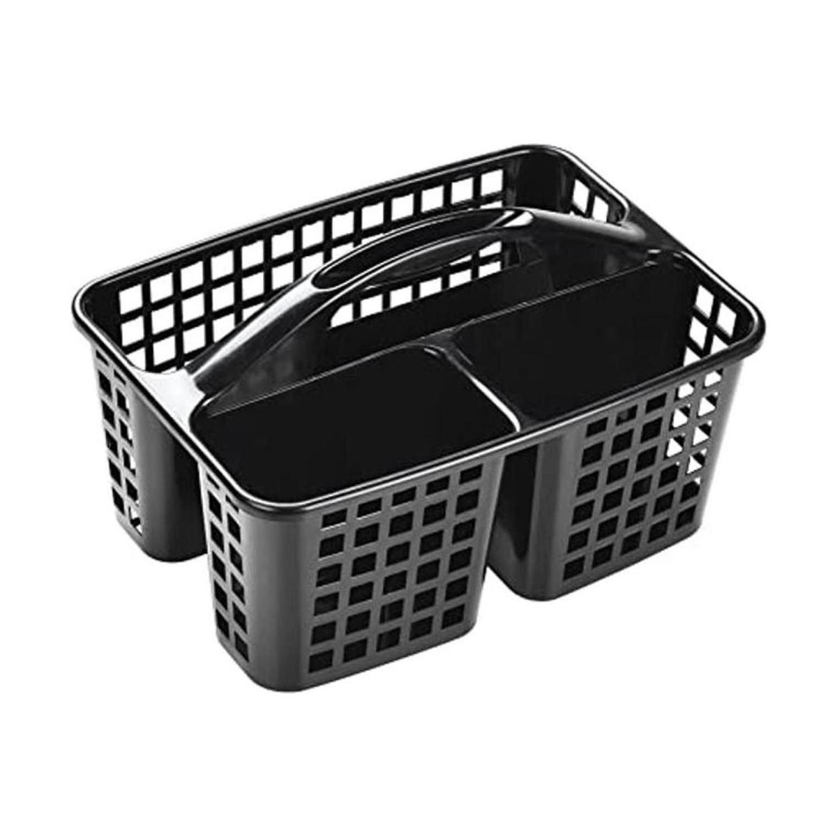 ALINK Cesta de ducha de plástico con compartimentos