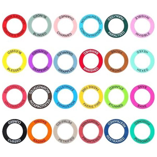 Anillos de condición ALIZERO DND mejorados en miniatura_2