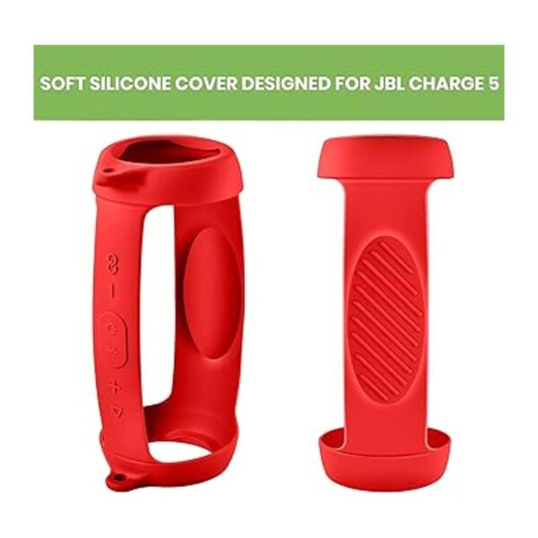 Funda de silicona compatible con JBL Charge 5 altavoz_2