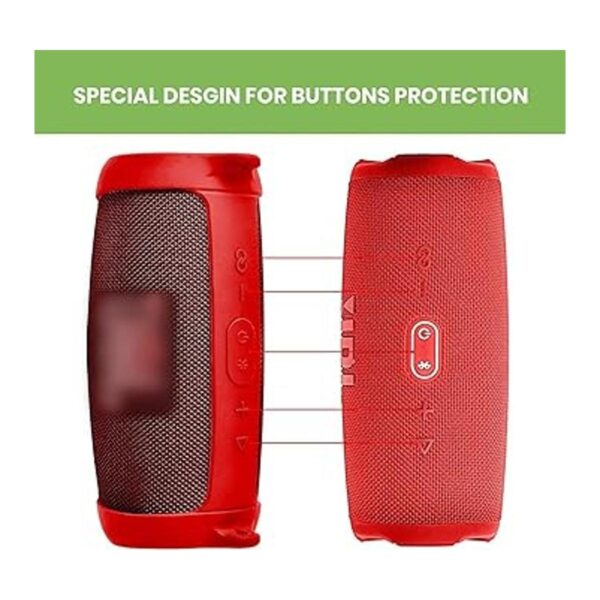 Funda de silicona compatible con JBL Charge 5 altavoz_3