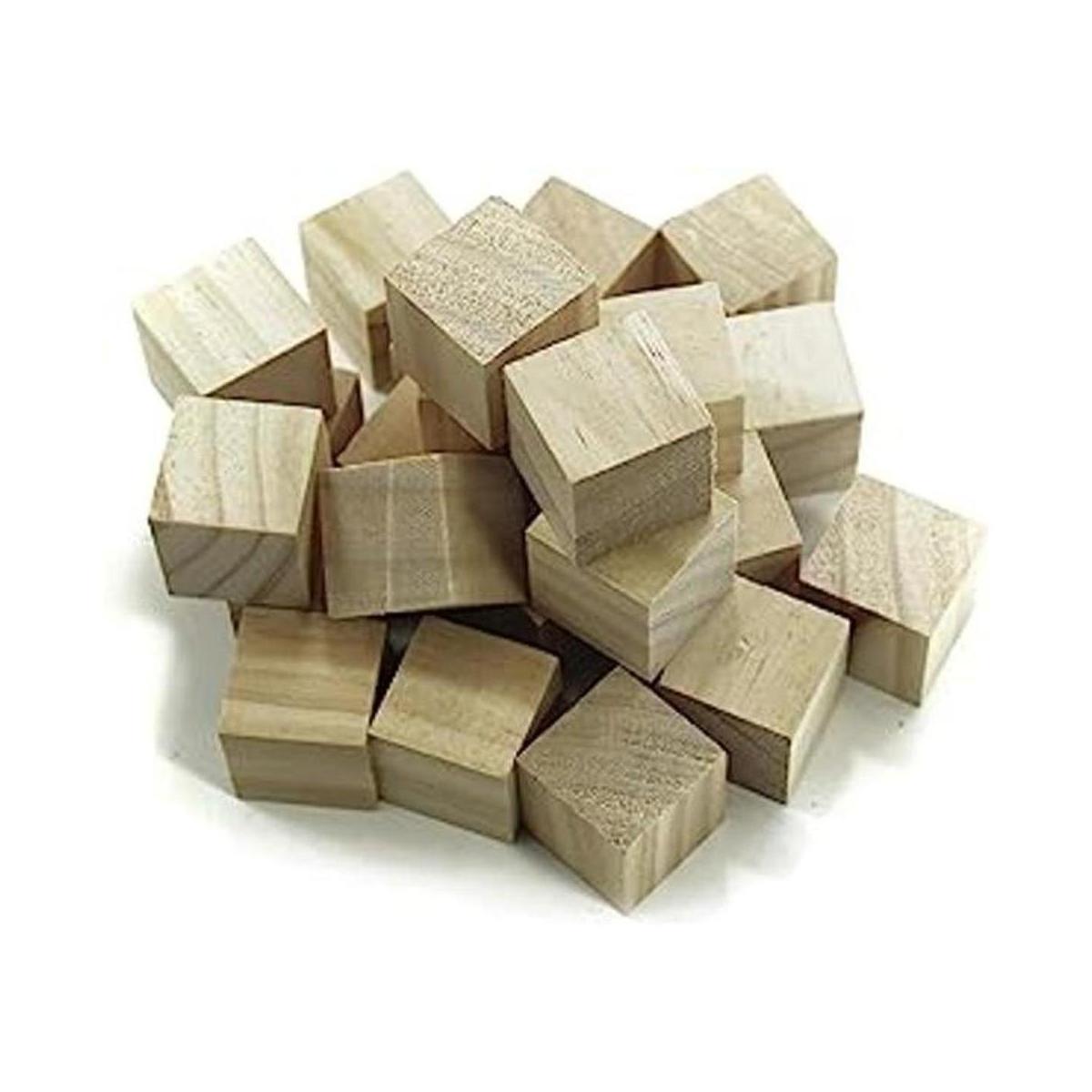 Todos en uno cubos de madera cuadrados bloques de madera