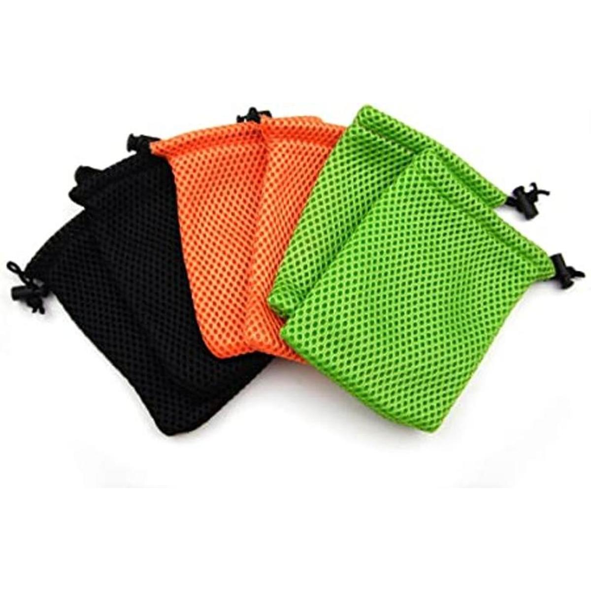 All in One 6 bolsas de malla de nailon con cordón para
