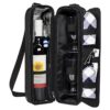 ALLCAMP Bolsa de vino con compartimento refrigerante