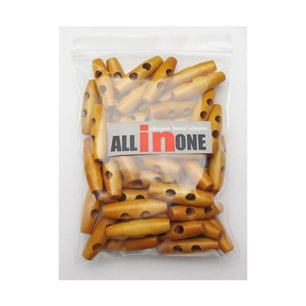 All In One 50pcs color café claro 2 agujeros Scrapbooking_4