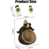 ALLADINBOX Comedero para pájaros con cara de árbol