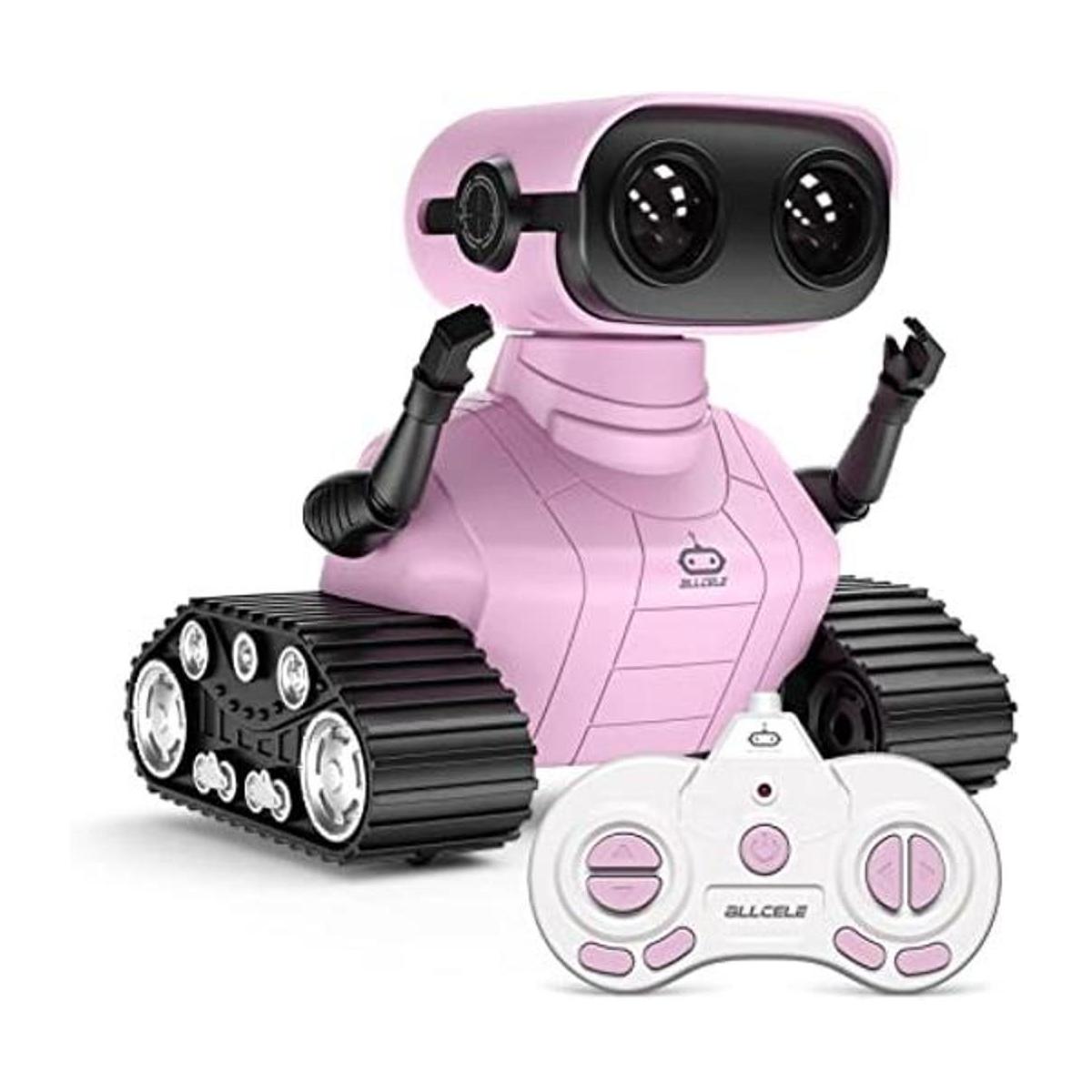 ALLCELE Robot de juguete a control remoto recargable