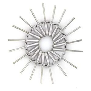 50pcs Large flange blind rivets AluminumFlange Diameter
