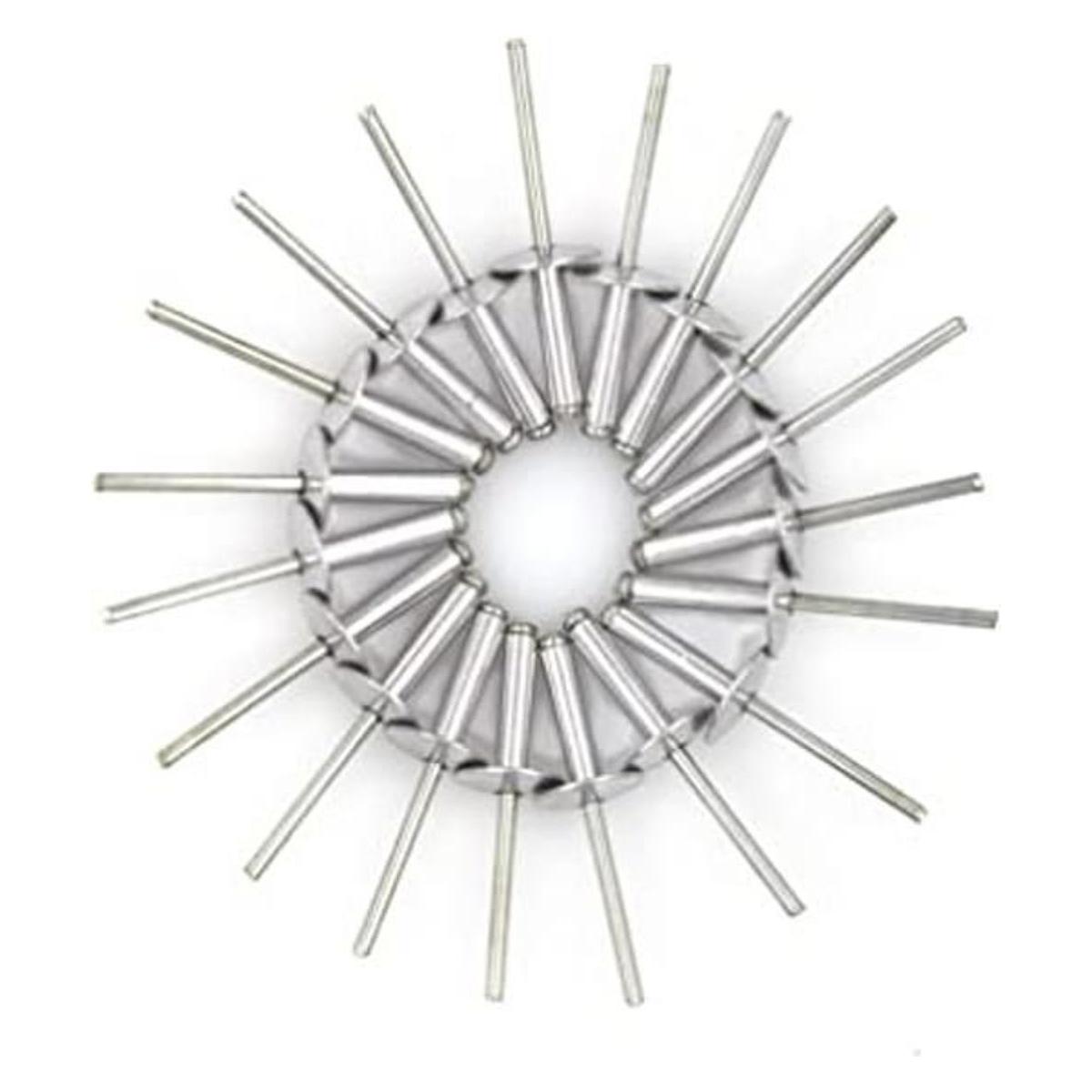 50pcs Large flange blind rivets AluminumFlange Diameter
