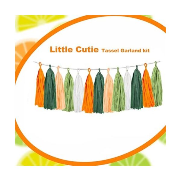 Kit de 25 guirnaldas de pañuelos de cítricos Little Cutie_5