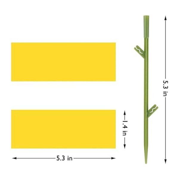 ALLRoad 84 trampas adhesivas amarillas para plantas de