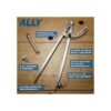 ALLY Tools Divisor de precisión de 12.0 in incluye dos_4