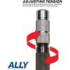 ALLY Tools Juego de 3 punzones centrales automáticos_2