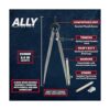 ALLY Tools Divisor de precisión de 8.0 in brújula para_6