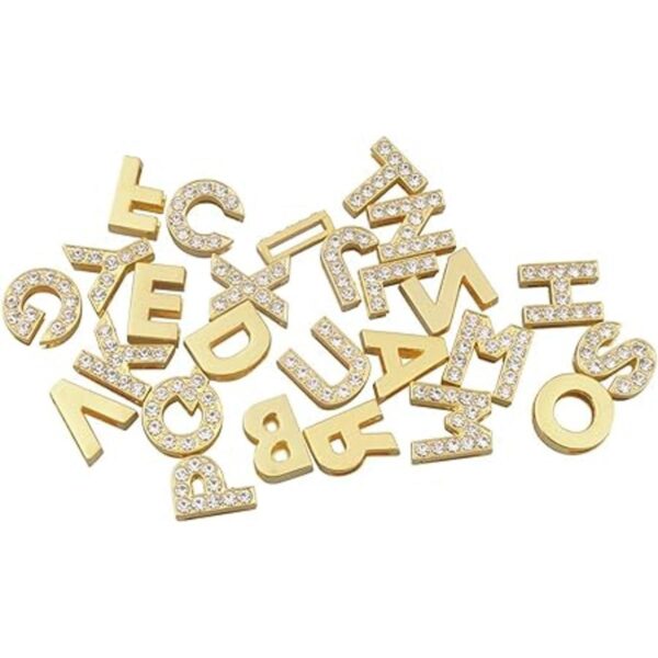 Allinone AZ 26 colgantes de letras de alfabeto con_2
