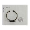 Allinone Pulseras de latón con marco de cabujón de 0.984