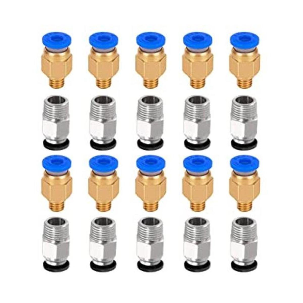 ALMOCN PC4M6 Empuje para conectar y PC4M10 recto montaje